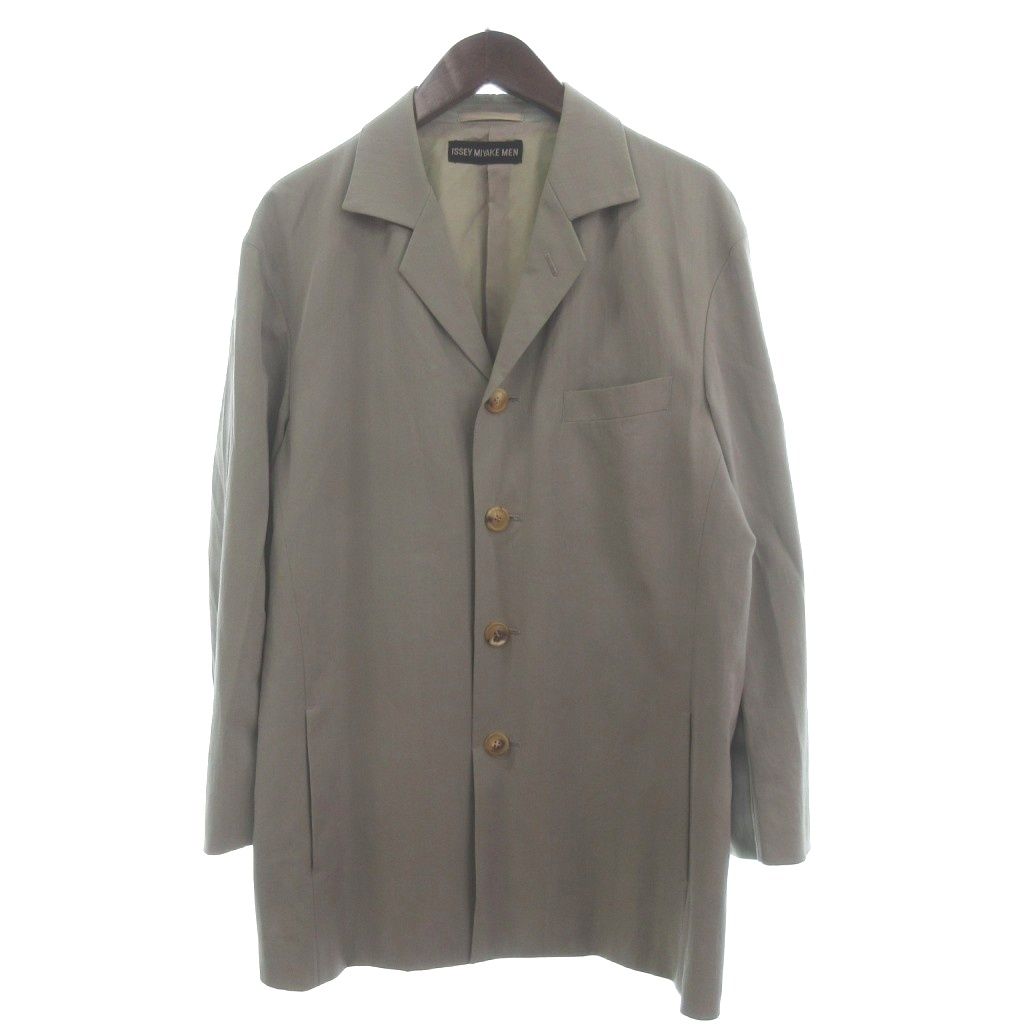 Issey Miyake Tailored Jacket Men 4B Me71-Fd076 Aa