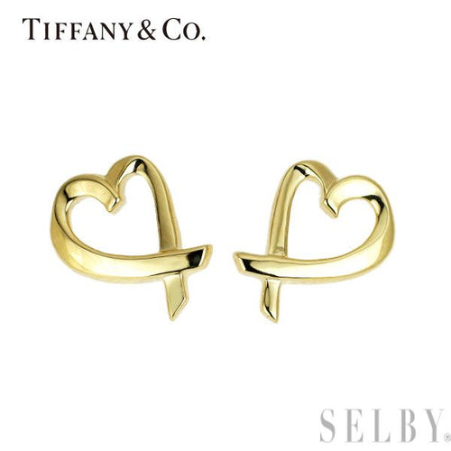 Tiffany Earrings (For Both Ears) K18Yg