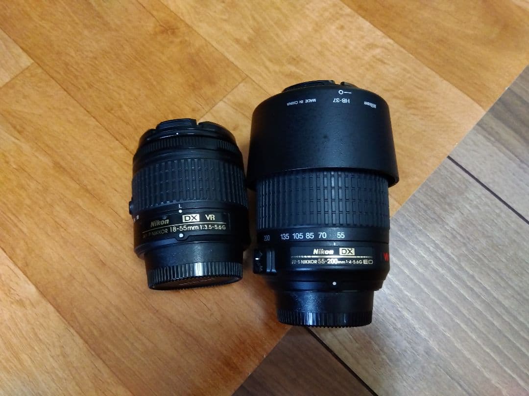 Nikon Lens (Zoom) 18-55Mm 55-200Mm