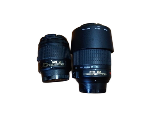 Nikon Lens (Zoom) 18-55Mm 55-200Mm