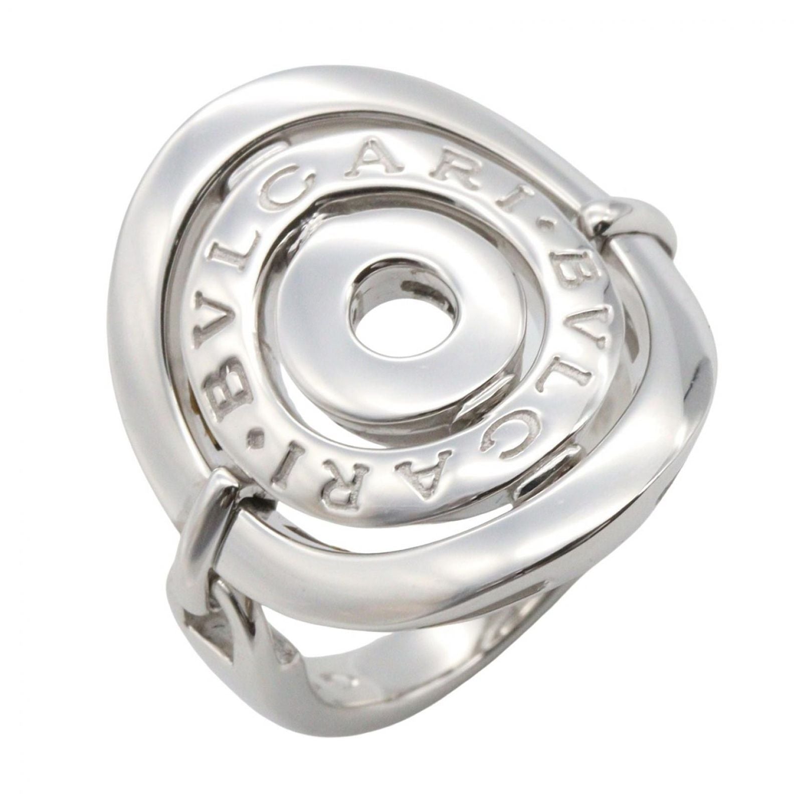 Bvlgari Ring K18Wg Used A