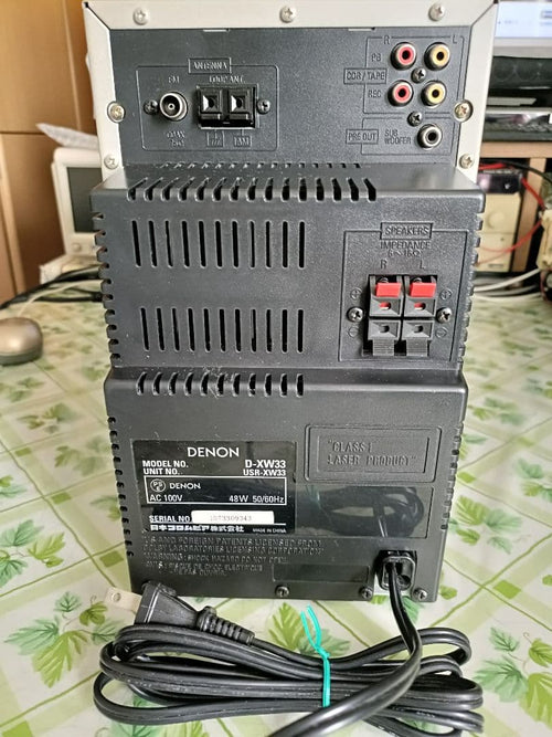 Denon Mini Component Systems D-Xw33