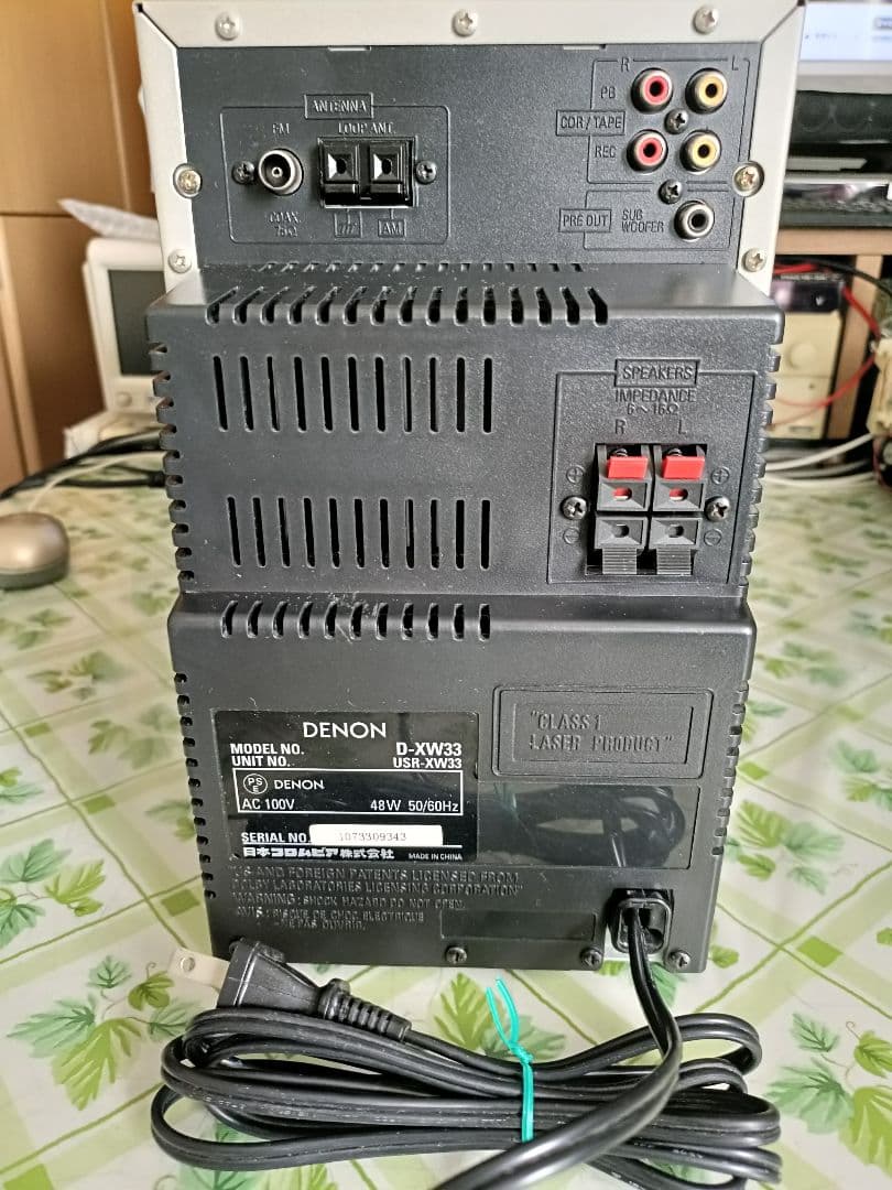 Denon Mini Component Systems D-Xw33