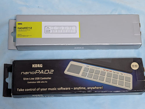 Korg Midi Keyboard Pad Nanokey2 Nanopad2