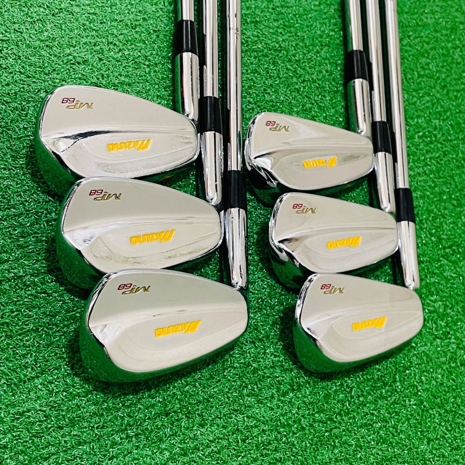 Mizuno Golf Iron Set 9881 Mp-68 6 Dynamic Gold X100 5.6.7.8.9.P