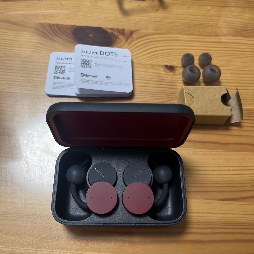 Wireless Earphones Nwm Dots Red