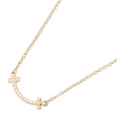 Tiffany Necklace Co T 62617772 40.5/45.5 K18Pg