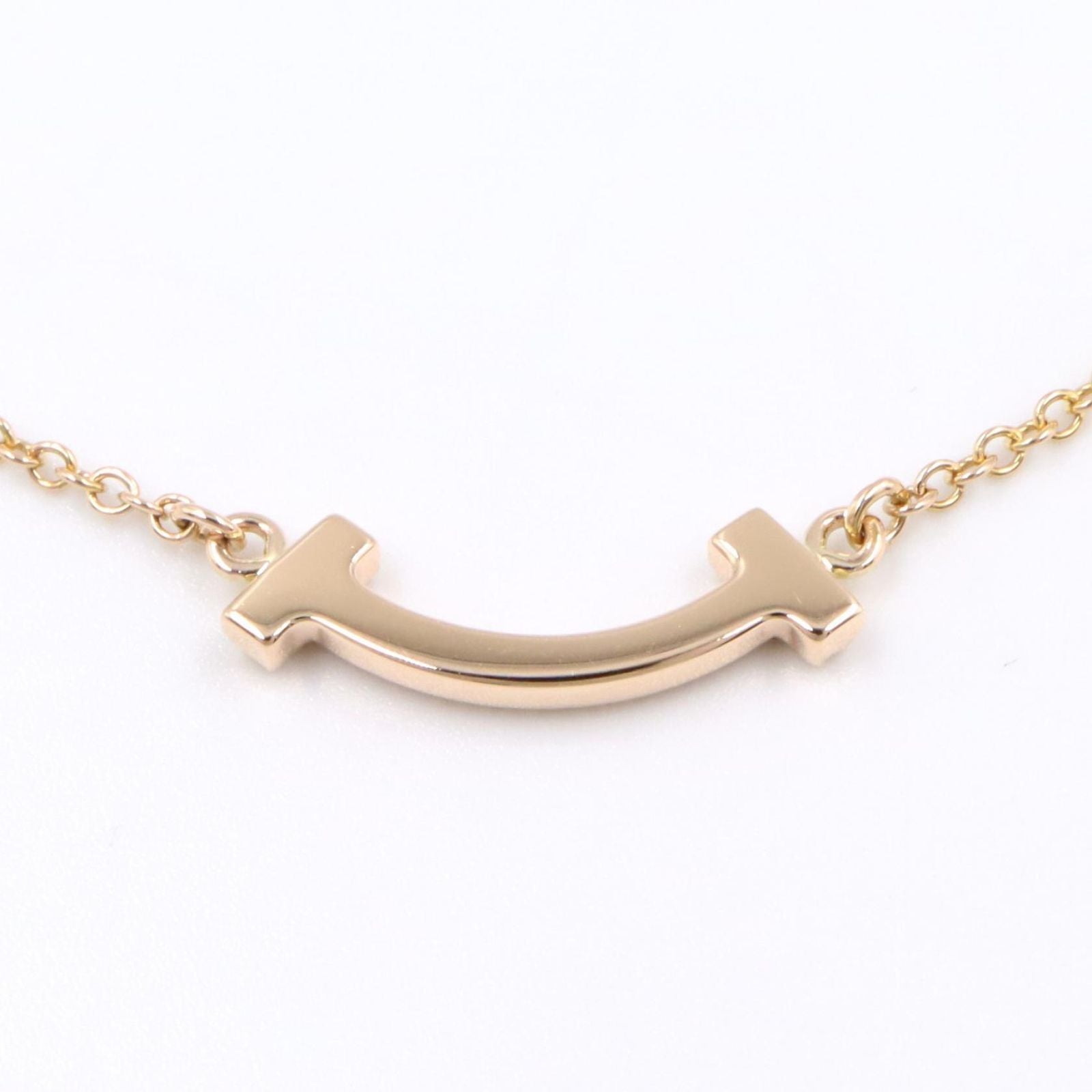 Tiffany Necklace Co T 62617772 40.5/45.5 K18Pg