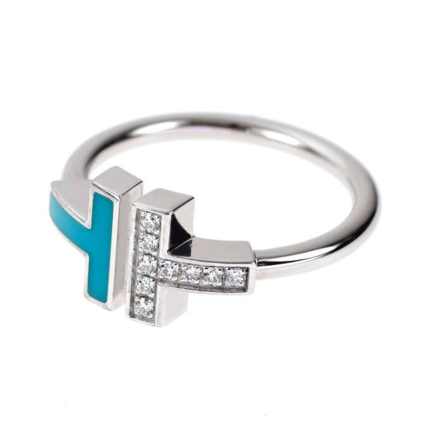 Tiffany Ring K18Wg T