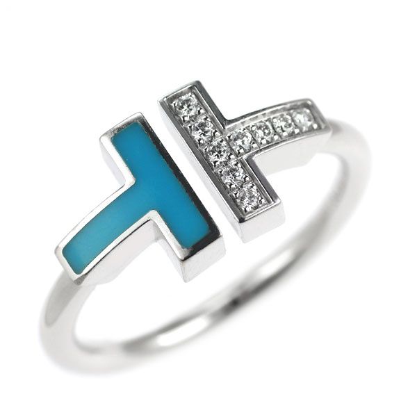 Tiffany Ring K18Wg T