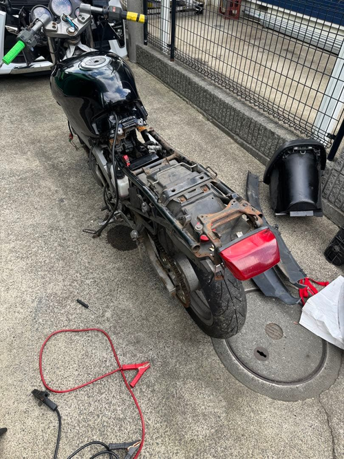 Kawasaki Motorcycle Body Zz-R250