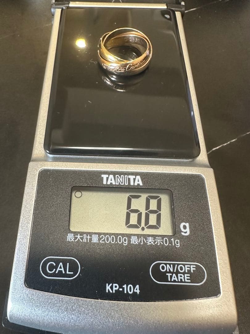 Cartier Rings 750 48 6.8G
