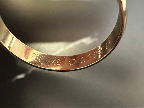 Cartier Rings 750 48 6.8G