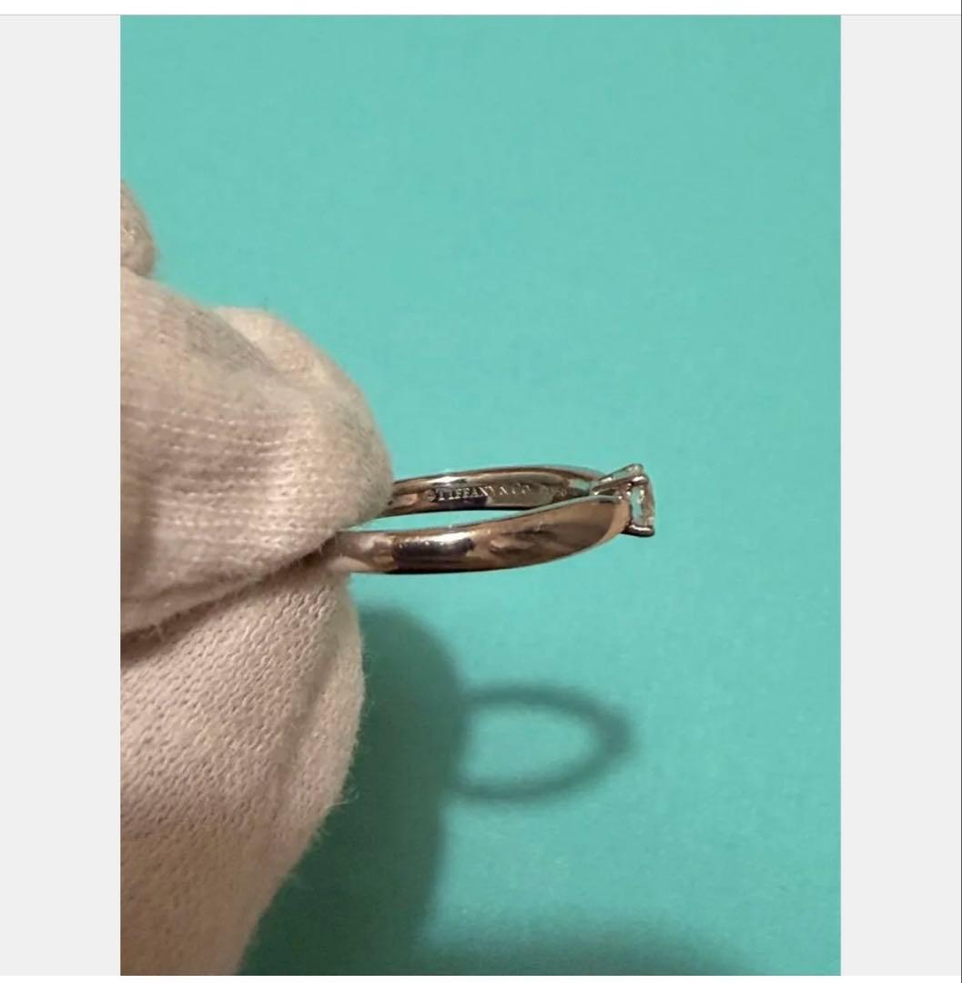 Rings Pt950 0.25Crt 9