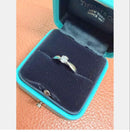 Rings Pt950 0.25Crt 9