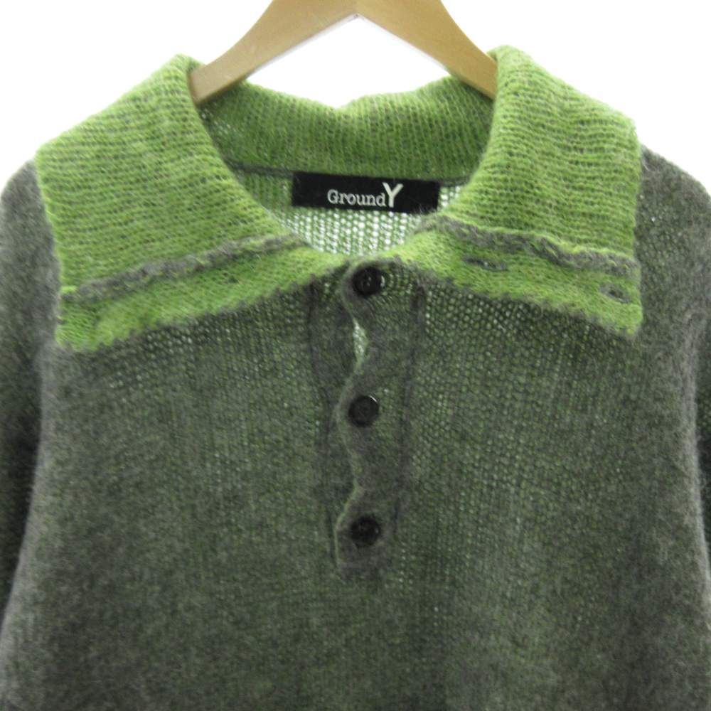 Ground Y Knit Sweater Groundy 23Aw 3 L Gc-K05-901
