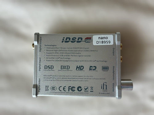 Ifi Audio Other Usb Dac Nano Idsd Le