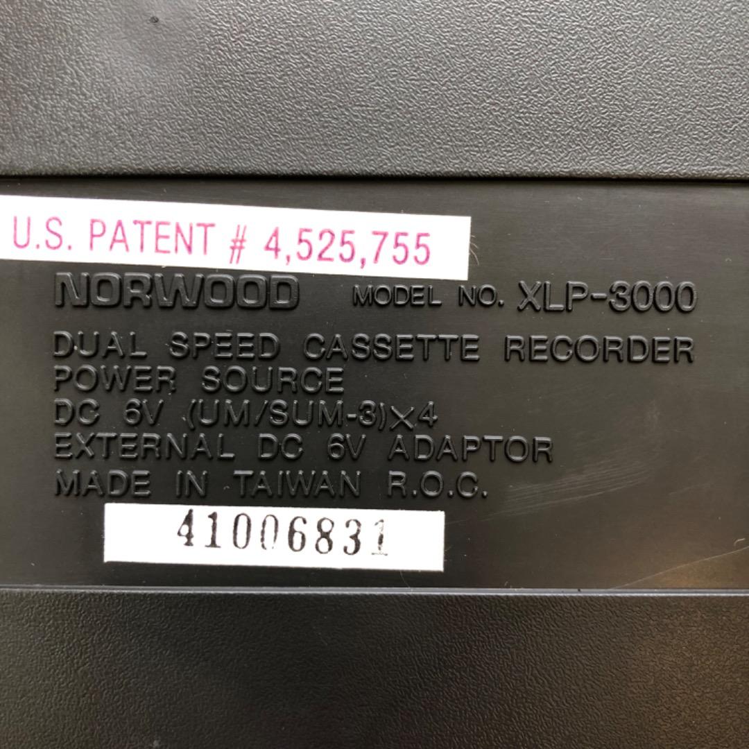 Cassette Players Norwood Xlp-3000
