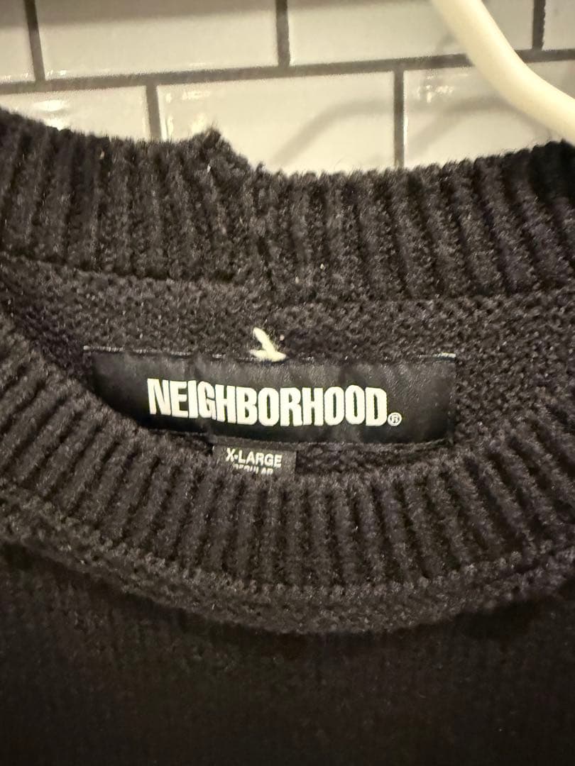 Neighborhood Knitted Tops Sweaters Savage Crewneck Sweater
