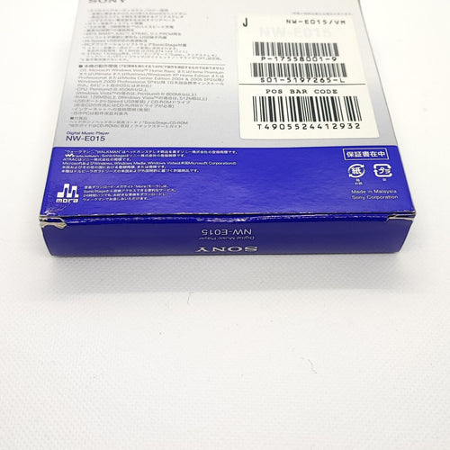 Sony Digital Audio Player 26011701 Walkman Nw-E015