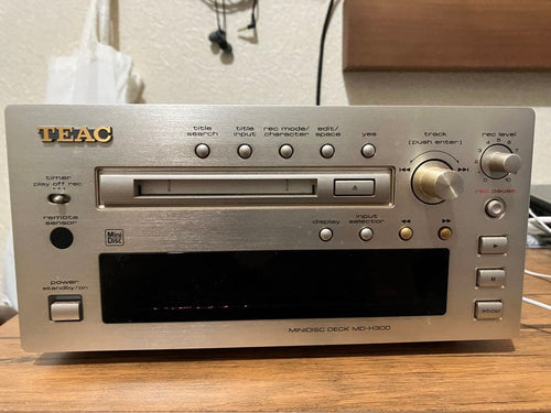 Teac Cd, Md Cassette Decks Md-H300