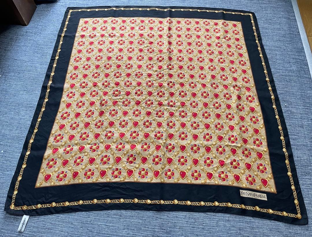Yves Saint Laurent Bandanas Thin Scarves