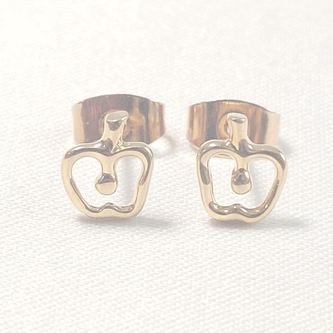 Tiffany Earrings (For Both Ears) K18Yg 7584