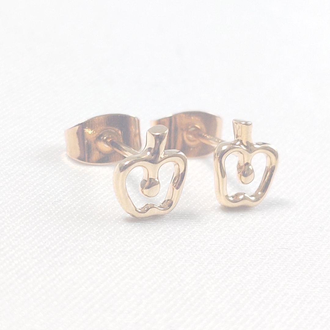Tiffany Earrings (For Both Ears) K18Yg 7584