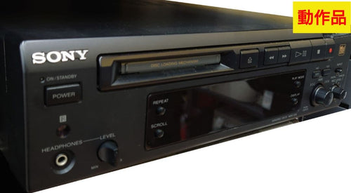 Sony Cd Md Cassette Deck Mds-S35