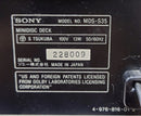 Sony Cd Md Cassette Deck Mds-S35