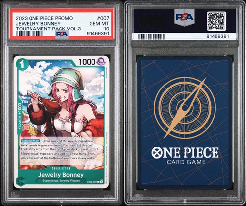 One Piece Card Game Psa10 St02-007 2023