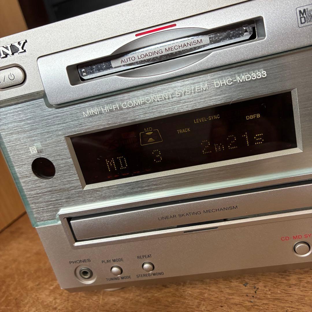 Sony Cd, Md Cassette Decks Dhc-Md333