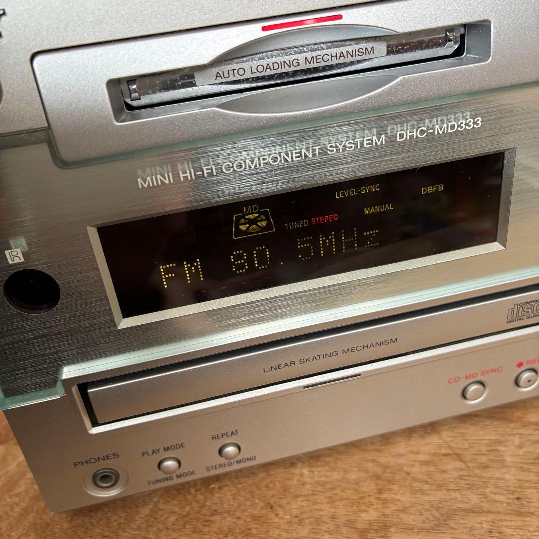 Sony Cd, Md Cassette Decks Dhc-Md333