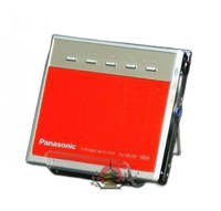 Portable Md Player Panasonic Sj-Mj55-R Mdlp