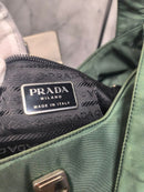 Prada Shoulder Bags Metallic Nylon Bag