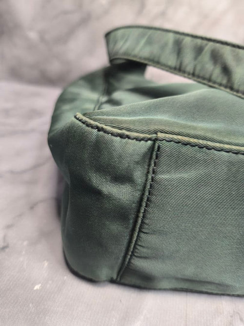 Prada Shoulder Bags Metallic Nylon Bag