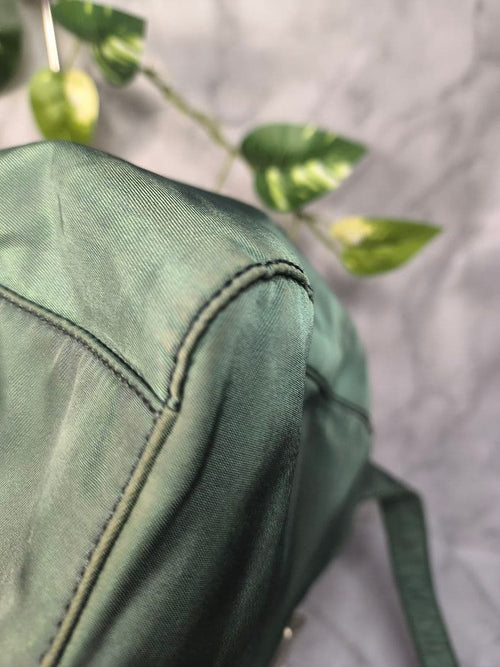 Prada Shoulder Bags Metallic Nylon Bag