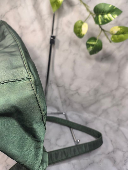 Prada Shoulder Bags Metallic Nylon Bag