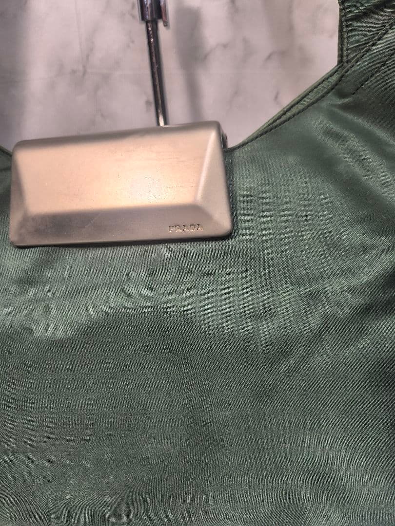 Prada Shoulder Bags Metallic Nylon Bag