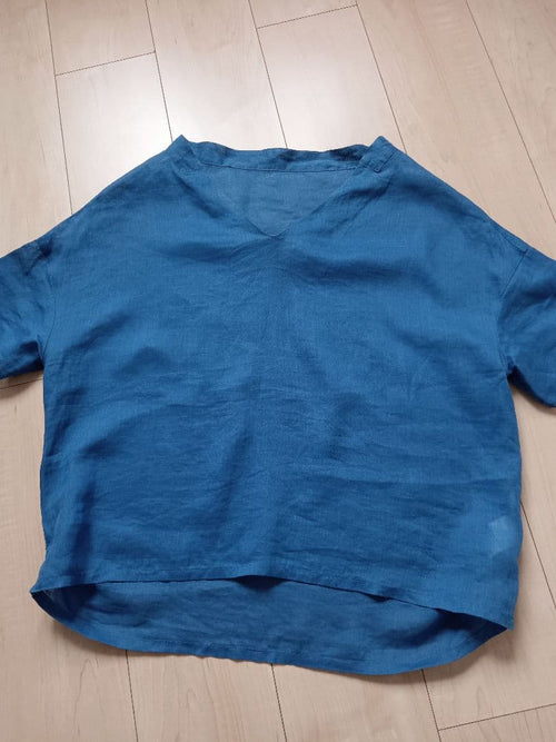 Ballsey Half-Sleeve Three-Quarter-Sleeve V