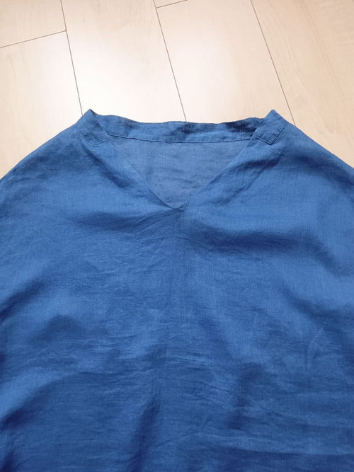 Ballsey Half-Sleeve Three-Quarter-Sleeve V