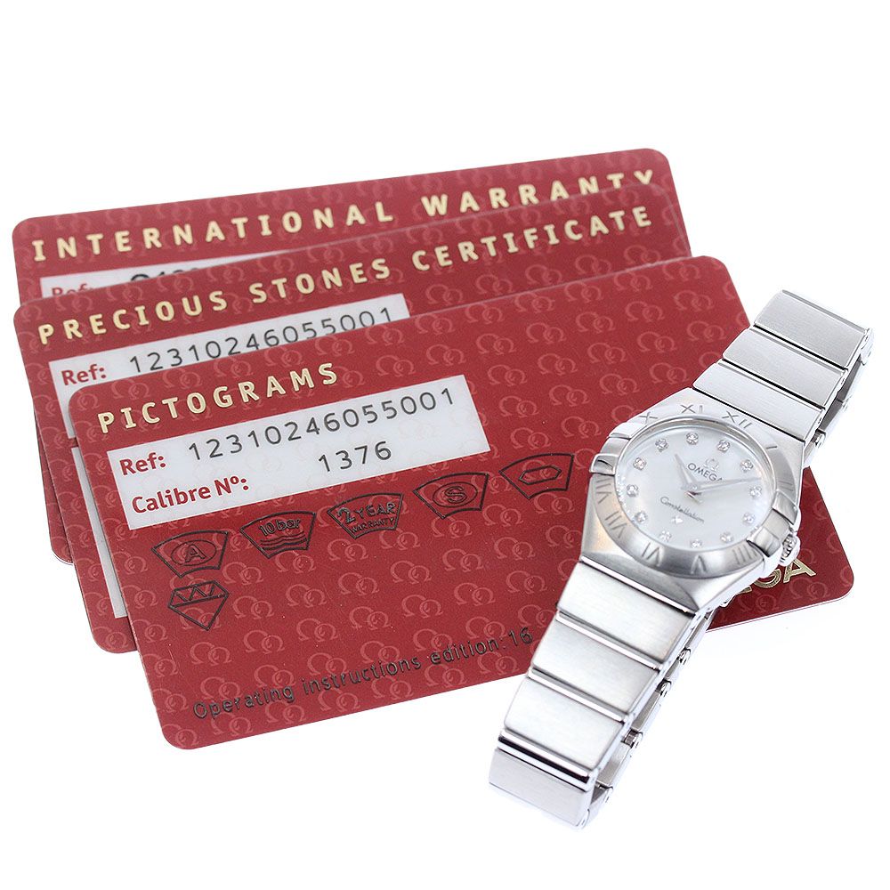 Omega Watch (Quartz) 123.10.24.60.55.001 12P _966438
