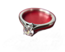 Cartier Rings 1P 1895 Pt950