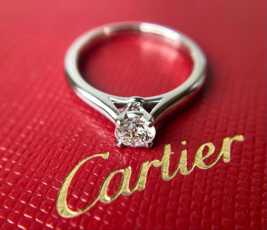 Cartier Rings 1P 1895 Pt950
