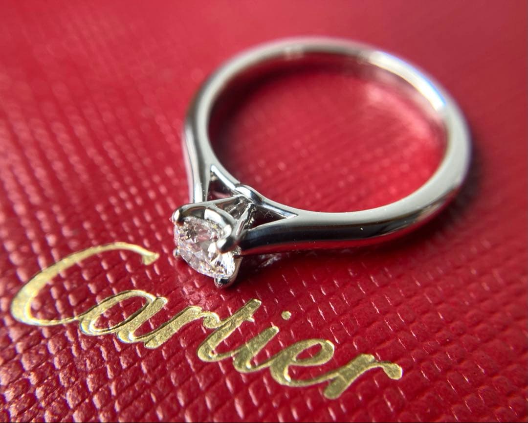 Cartier Rings 1P 1895 Pt950
