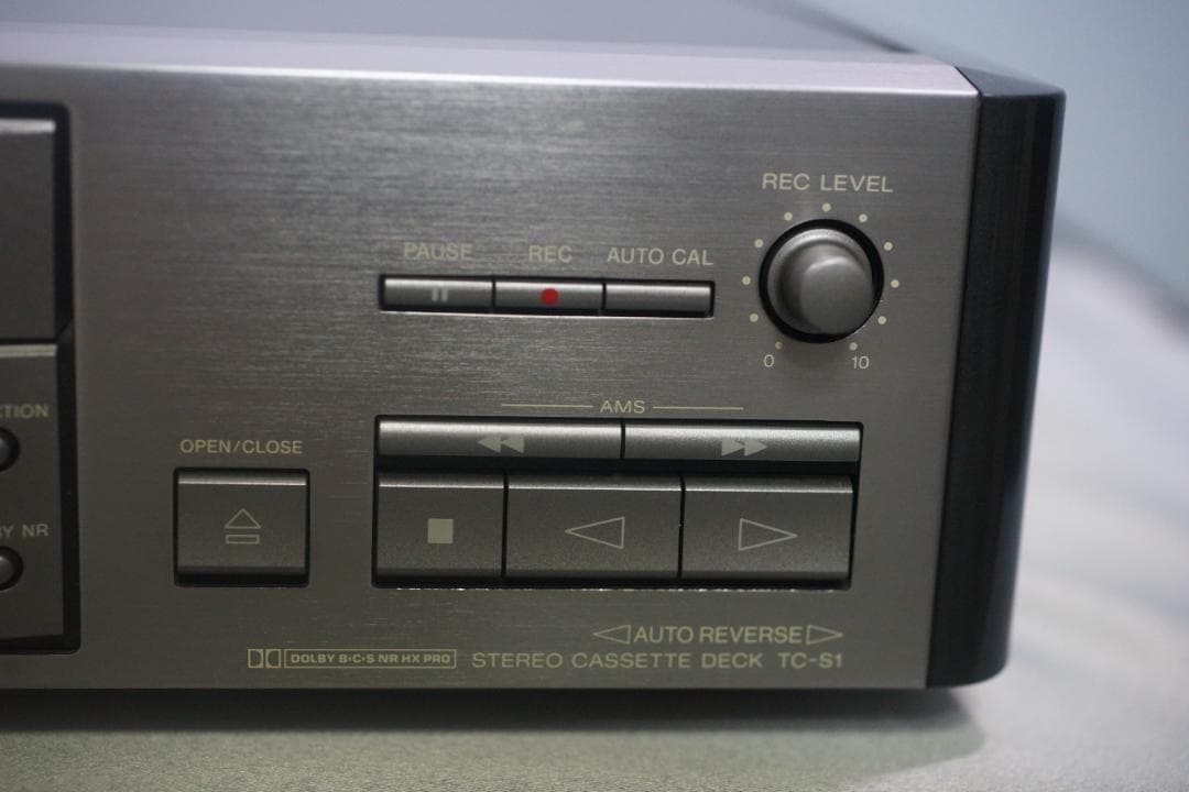 Sony Cd Md Cassette Deck Tc-S1
