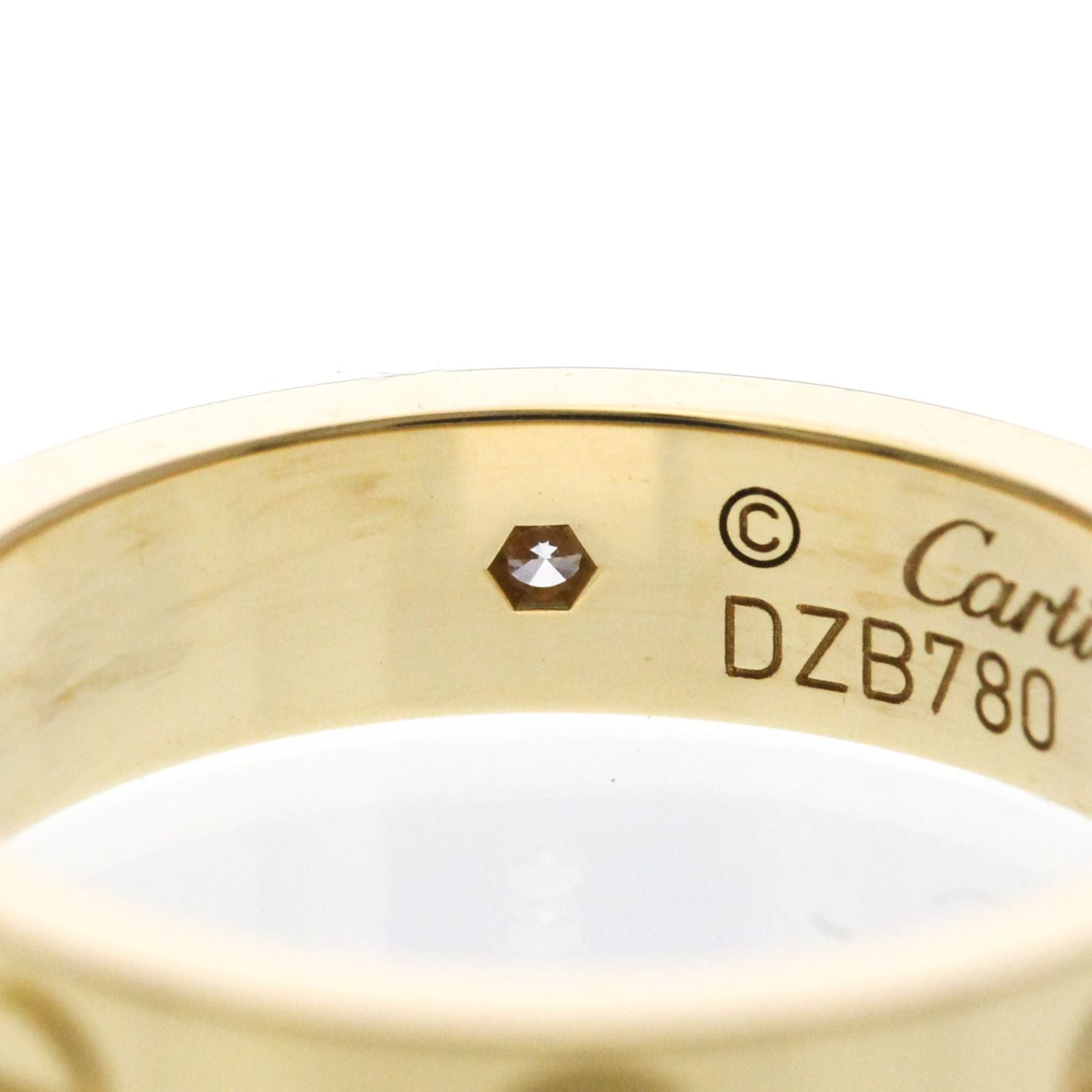Cartier Ring 1P K18 (K18Yg)