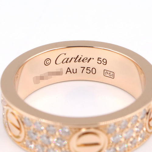 Cartier Ring B4087600 K18Pg Used A