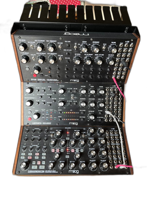 Moog Analog Synthesizer Subharmonicon Dfam Labyrinth