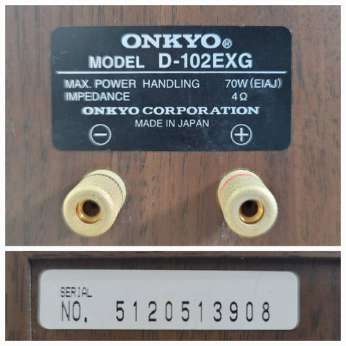 Onkyo Speaker Intec205 2 1 D-102Exg